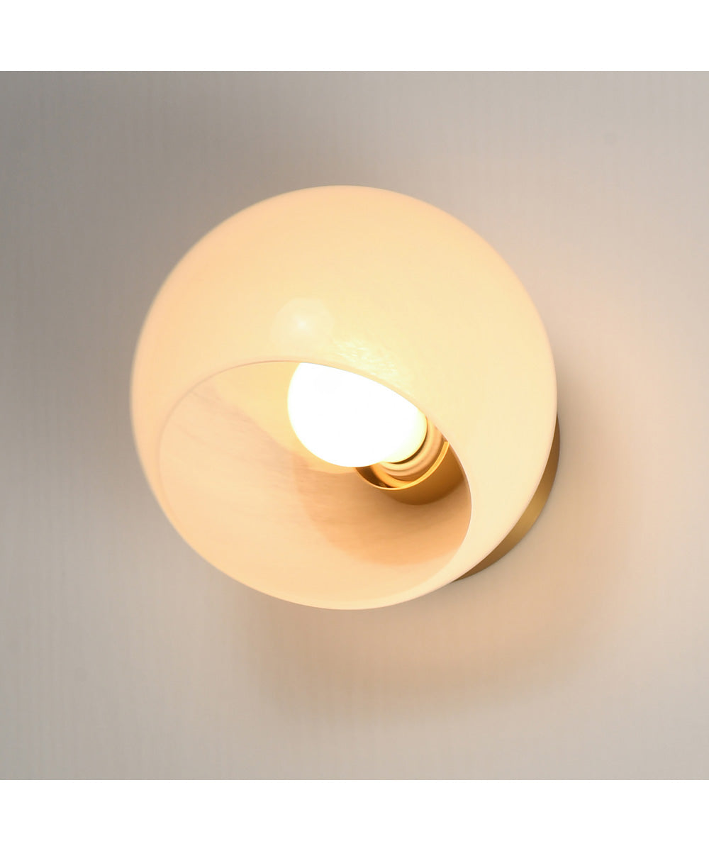 Neve 1-Light Wall Sconce Natural Aged Brass