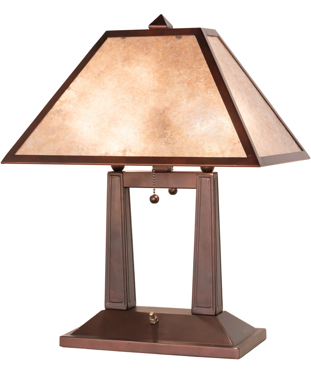 20" High Mission Prime Oblong Table Lamp