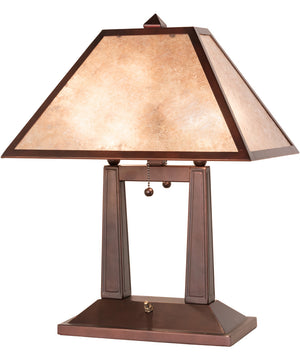 20" High Mission Prime Oblong Table Lamp