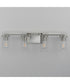 Livingston 4-Light Bath Vanity Satin Nickel