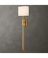 Trenton 2 Light Brass Sconce