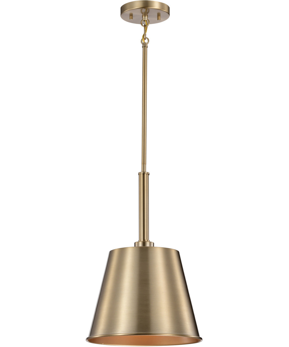 Alexis 1-Light Pendant Burnished Brass / Gold