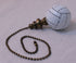 Volleyball Ceiling Fan Pull, 2.25"h with 12" Antiqued Brass Chain