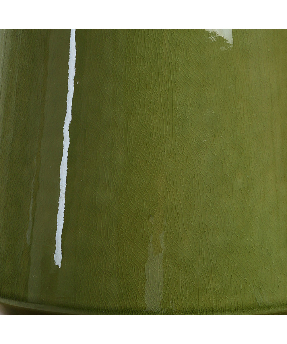 Mendell Moss Green Table Lamp