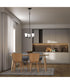 Tanner 3-Light Chandelier Matte Black