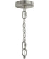 Jheni 3-Light Chandelier Brushed Nickel