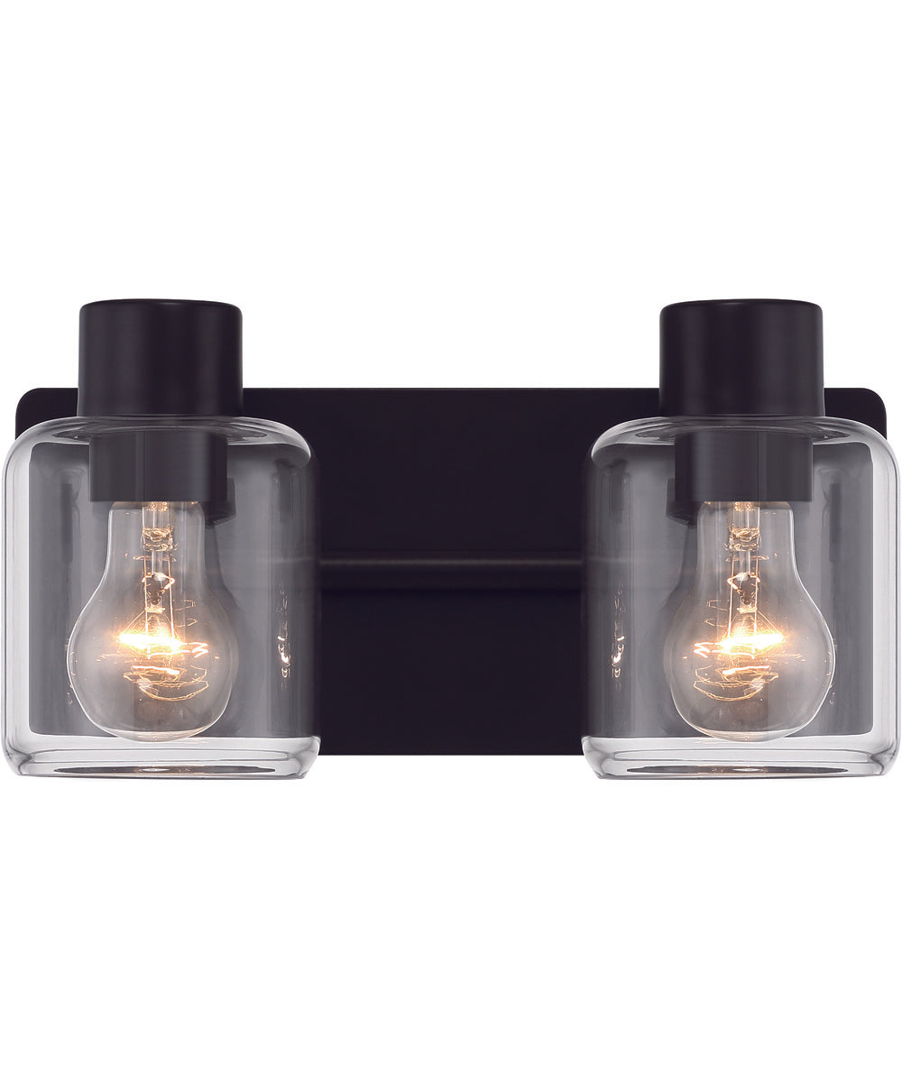 Rori 2-Light Lighting Flat Black