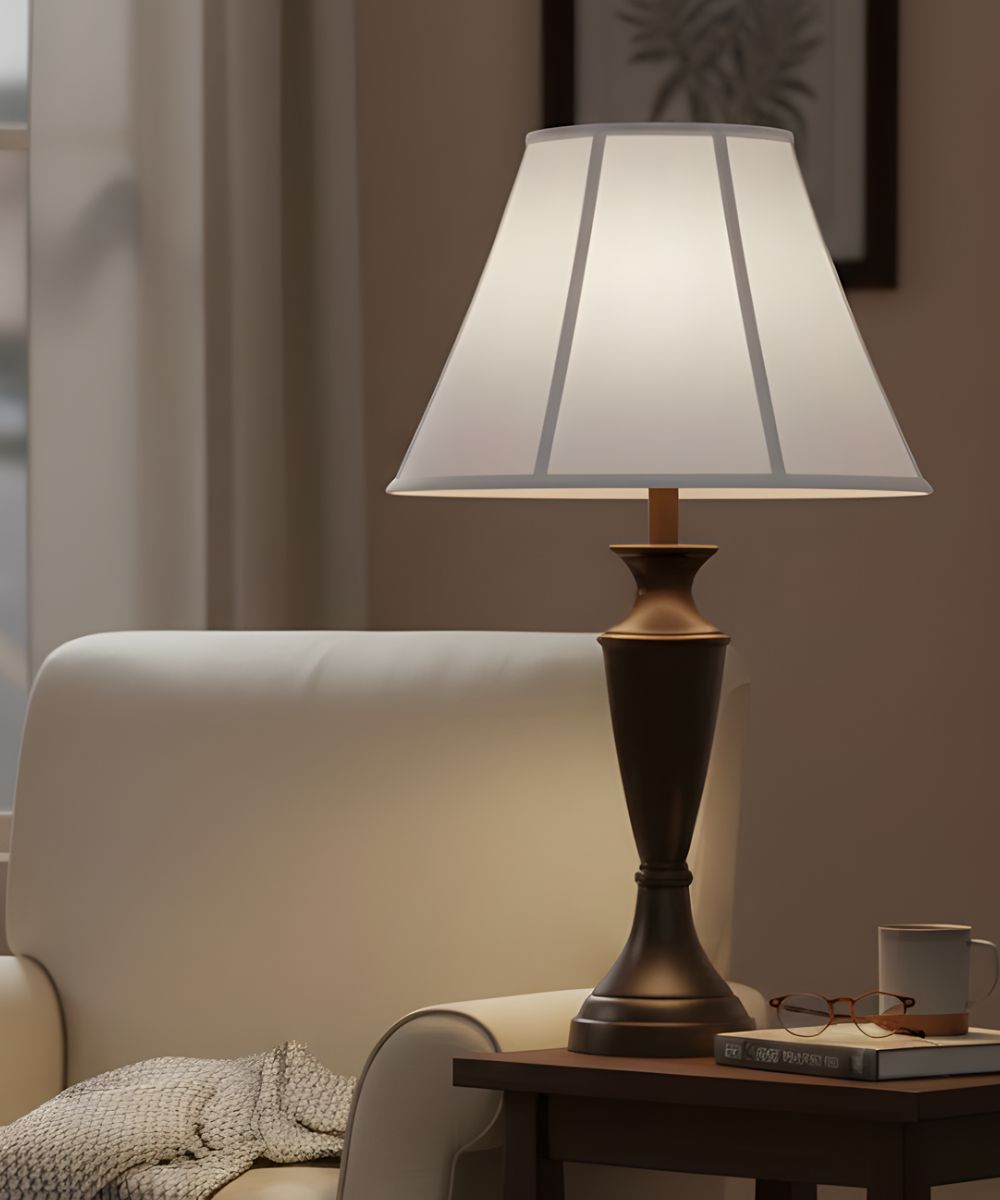 9x18x13 Ivory Shadow Empire Softback Lampshade