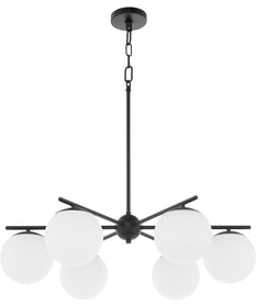 Jasper 3-light Chandelier Matte Black