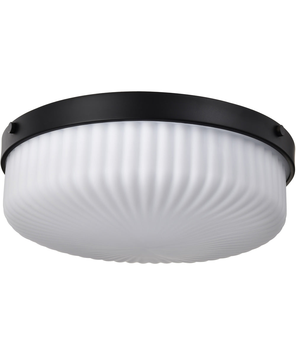 Solara 3-Light Close-to-Ceiling Matte Black