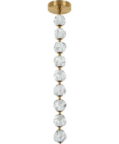 Jackie 9-Light Lighting Satin Brass