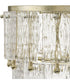 Chevall 3-Light Organic Pendant Gilded Silver