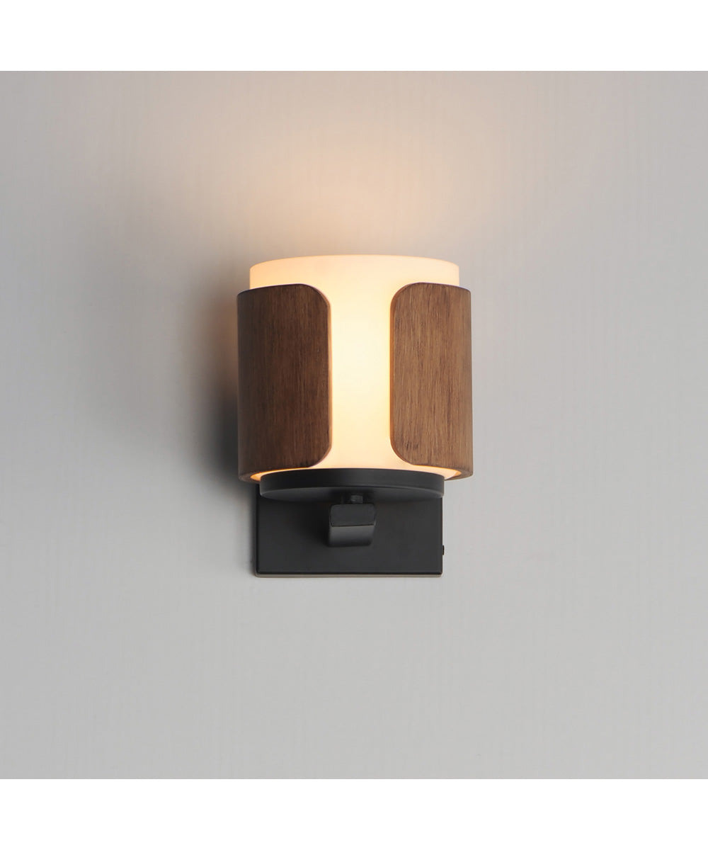 Draughtsman Wall Sconce Walnut / Black