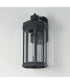 Wright 1-Light Outdoor Wall Sconce Black Patina
