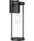 Kagen Extra Large Outdoor Wall Light with Clear Glass Panels Antique Bronze