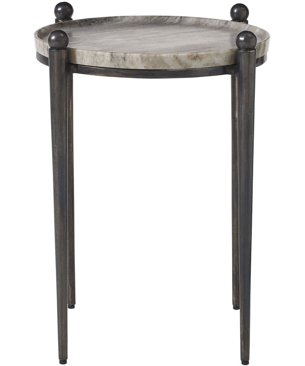 Nahunta Dark Bronze Accent Table