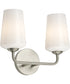 Celino 2-Light Bath & Vanity Brushed Nickel