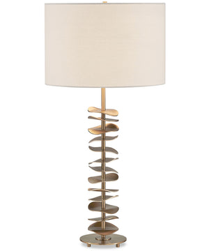 Akoa Metal Disc Table Lamp