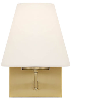Palmyra 1 Light Wall Sconce Brushed Gold