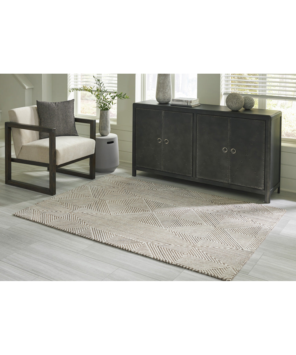 Jadott Medium Rug Beige/Brown