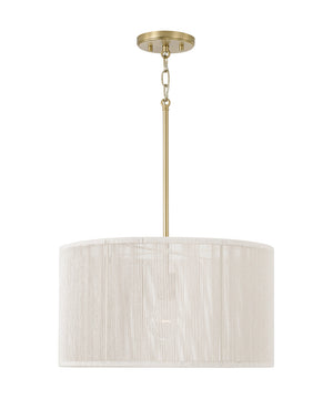 Tara 1-Light Pendant Matte Brass