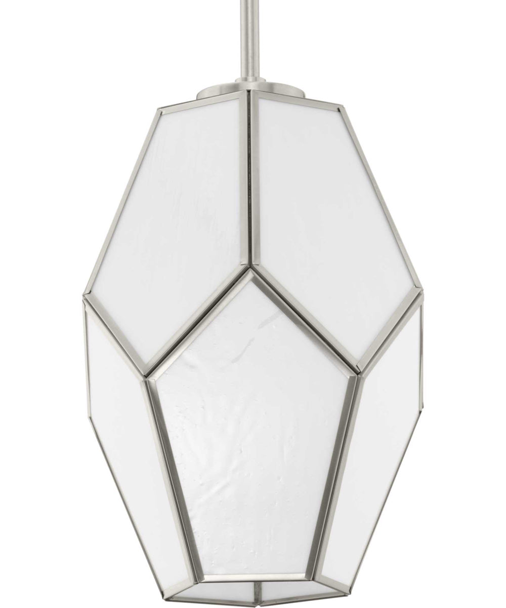 Latham 1-Light Contemporary Pendant Brushed Nickel