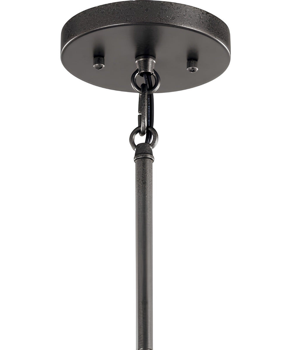 Lozano 9"W 1-Light White Finish Metal Cone Shade Indoor/Outdoor Pendant Light by Kichler