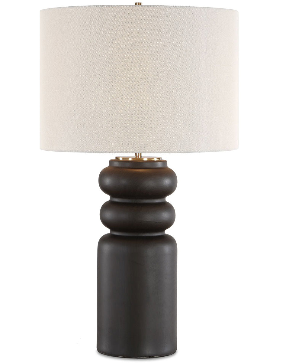 Macon Matte Black Table Lamp