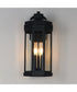 Wright 3-Light Outdoor Wall Sconce Black Patina