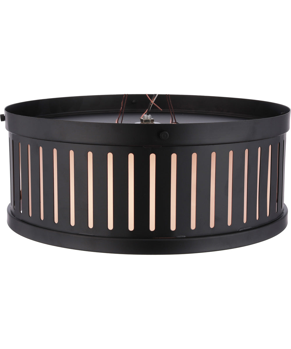 Livingston 3-Light Lighting Flat Black