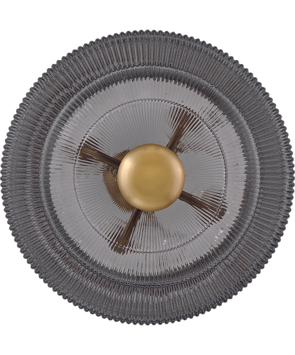 Adella 4-Light Medium Pendant in Lacquered Brass