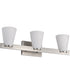 Royale 3-Light Vanity & Wall Brushed Nickel