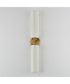 Aveline 2-Light Wall Sconce Natural Aged Brass