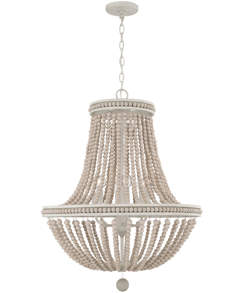 Handley 6-Light Chandelier Sand Dollar