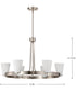 Royale 5-Light Chandelier Brushed Nickel