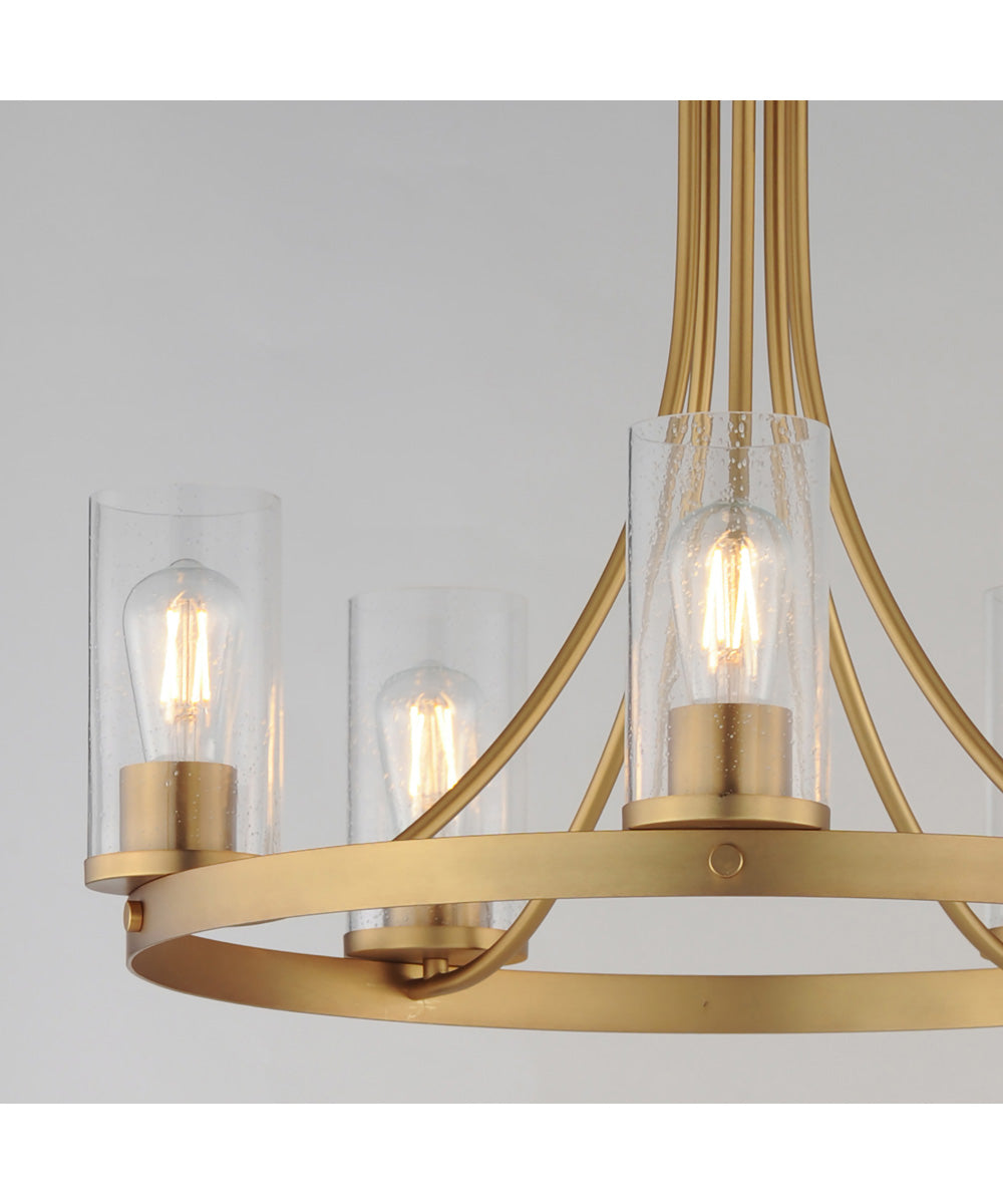 Livingston 5-Light Chandelier Natural Aged Brass