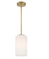 Leavenworth 1 Light SF Convertible Brushed Gold