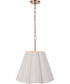 Poppie 3-Light Lighting White/Satin Brass