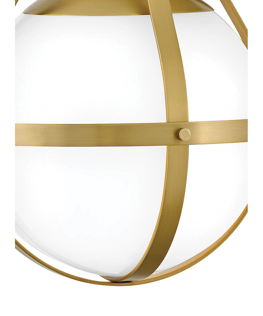 Colby 1-Light Small Single Light Sconce in Lacquered Brass