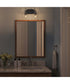 Ilia 2-Light Bath Vanity with Clear Glass Shade Polished Chrome
