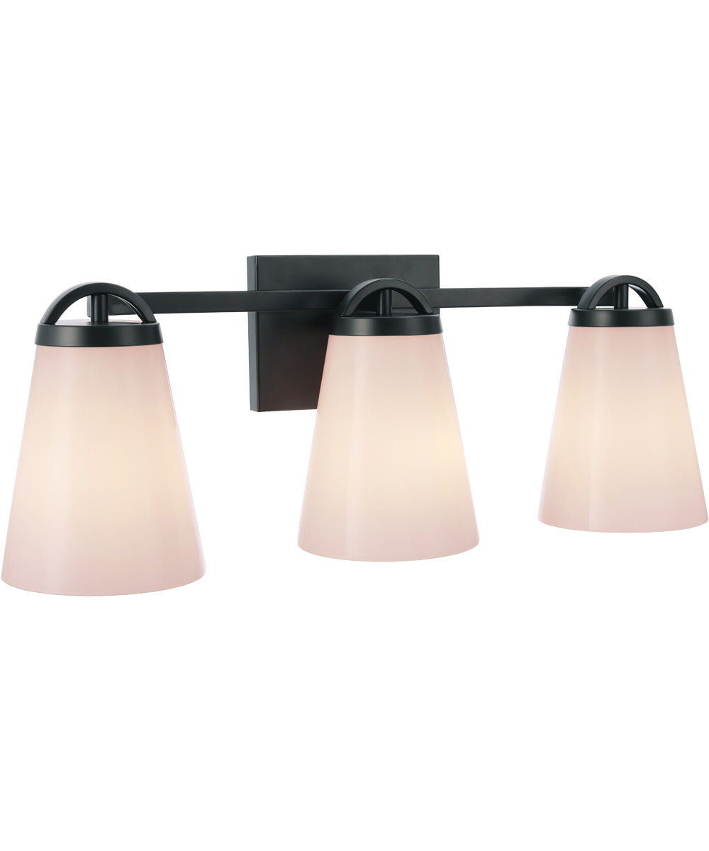 Zane 3-Light Lighting Flat Black