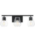 Geode 3-Light Bath Vanity Black