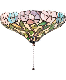 16" Wide Wisteria Fan Light Fixture