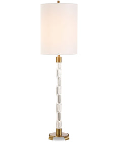 York Crystal Buffet Lamp