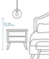 Desiree 6-Light 18"w Pendant Foyer Hanging Light Fixture Silver Ridge Grey Finish by Progress