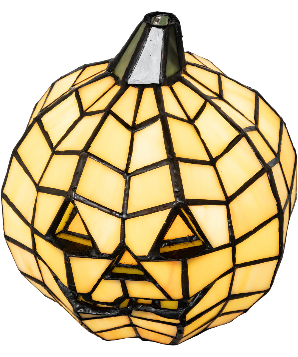 7" High Jack O'Lantern Accent Lamp
