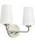 Celino 2-Light Bath & Vanity Brushed Nickel