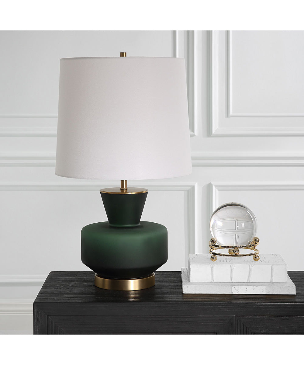 Trentino Dark Emerald Green Table Lamp