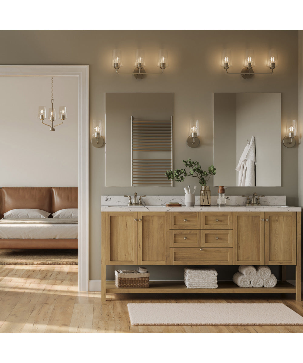 Celino 1-Light Wall Sconce Brushed Nickel