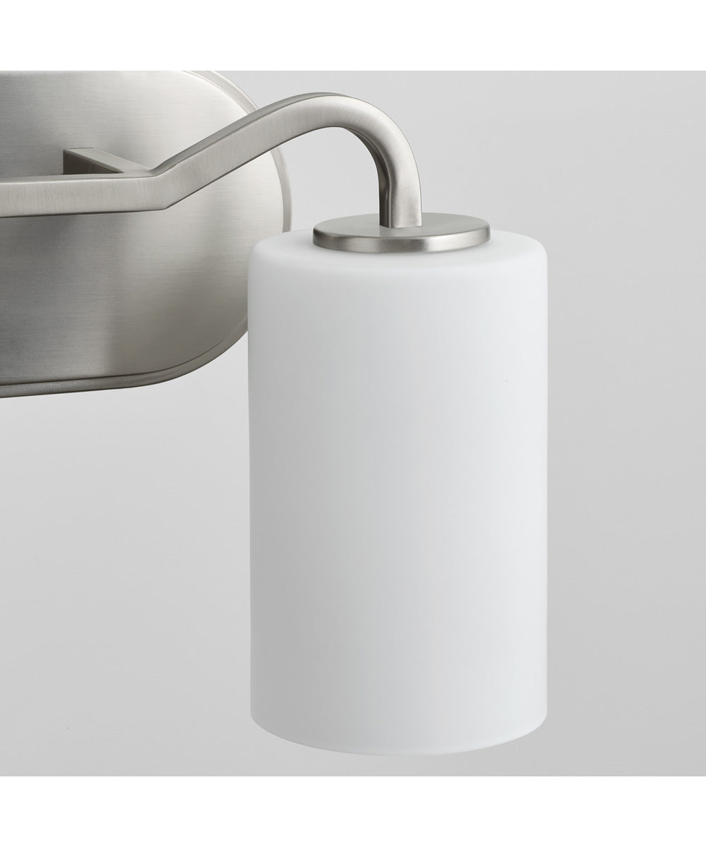 Rutherford 2-light Bath Vanity Light Satin Nickel